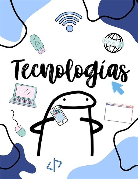 Tecnologías Portada Caratulas Para Secundaria Portadas Como Dibujar