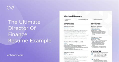 There are plenty of opportunities to land a finance director job position, but it won't just be handed to you. Top Director Of Finance Resume Examples & Samples for 2021 ...