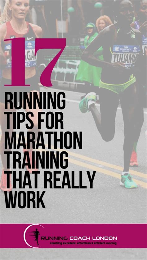 17 Running Tips For Marathon Training That Really Work Running Coach