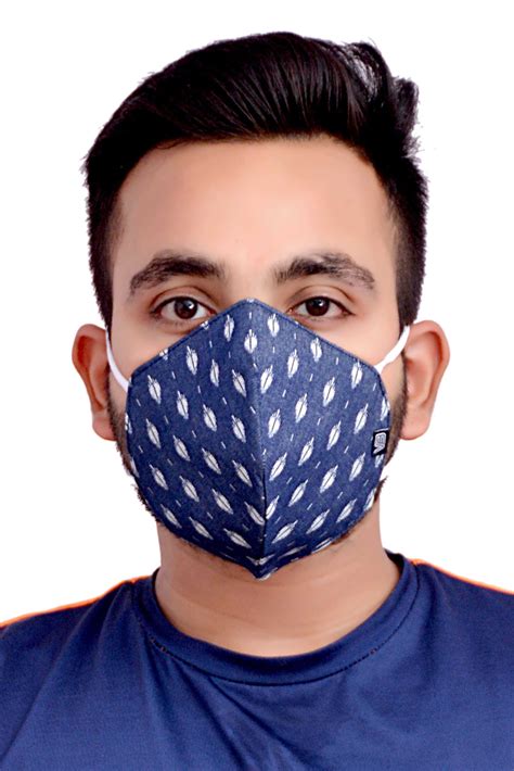 (Pack of 10Pcs) Wholesale Washable Denim Face Mask ...