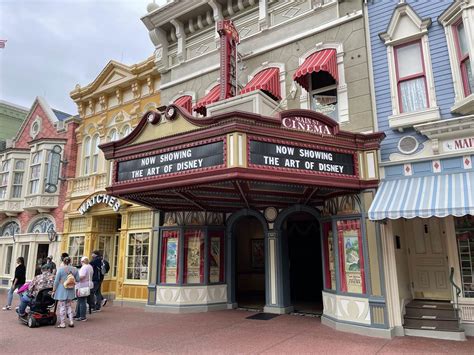 Main Street Cinema Closed At Walt Disney Worlds Magic Kingdom