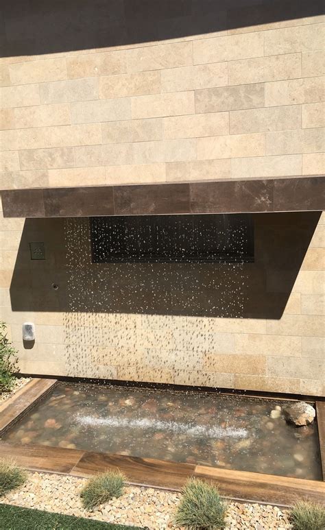 awesome outdoor water walls