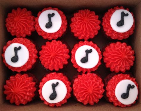 Music Note Mini Cupcakes Sugarbabys Cupcake Boutique Flickr