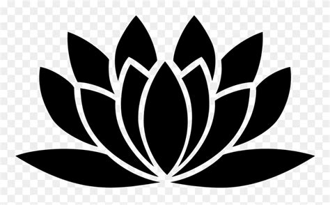 Download Onlinelabels Clip Art Yoga Lotus Flower Svg Png Download