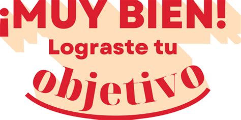 Spanish Muy Bien Lograste Tu Objetivo Typography 素材 Canva可画