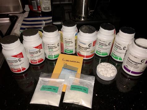Bunch Of Sealed Bottles Of A Mix Of Benzos And Rcs Rdrugsarebeautiful