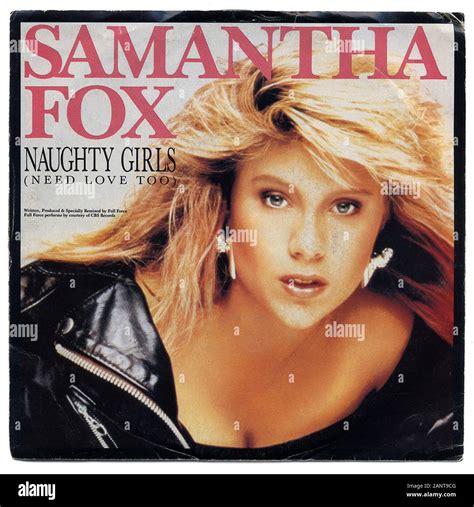 Samantha Fox Hi Res Stock Photography And Images Alamy