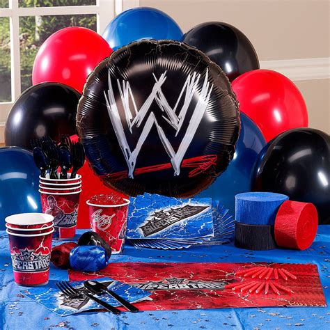 Wwe Party Supplies Wwe Party Wrestling