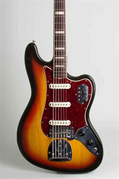 Fender Bass Vi Electric 6 String Bass Guitar C 1968 Ser Reverb