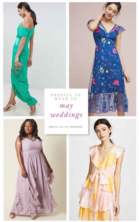 Naturally, dresses to wear to a summer wedding may drastically differ from the ones for fall or winter wedding. What to Wear to a May Wedding | Guest Dresses for May Weddings