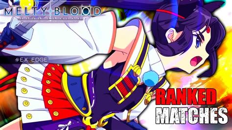 Ushiwakamaru Is A Bad Girl Melty Blood Type Lumina On Nintendo Switch Online Matches YouTube