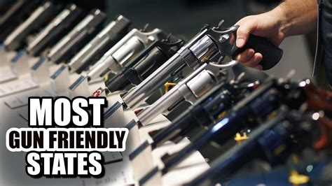 The Most Gun Friendly States In The Us 2021 Madman Review Youtube