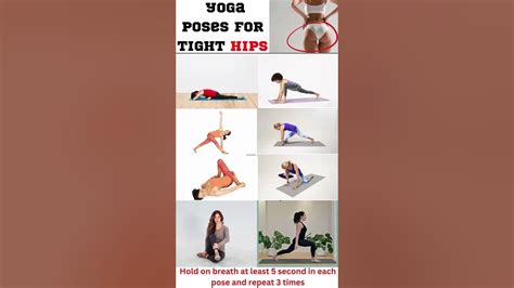 8 yoga poses for tight hips yoga for hips shorts yoga youtube