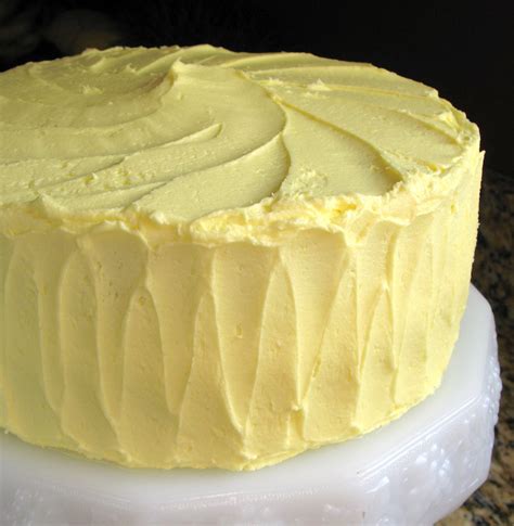 The Bake Off Flunkie High Altitude Yellow Cake W Lemon Buttercream