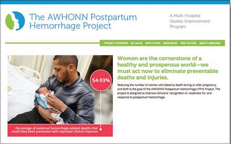 Awhonn Launches Postpartum Hemorrhage Project Nursing For Women S Health