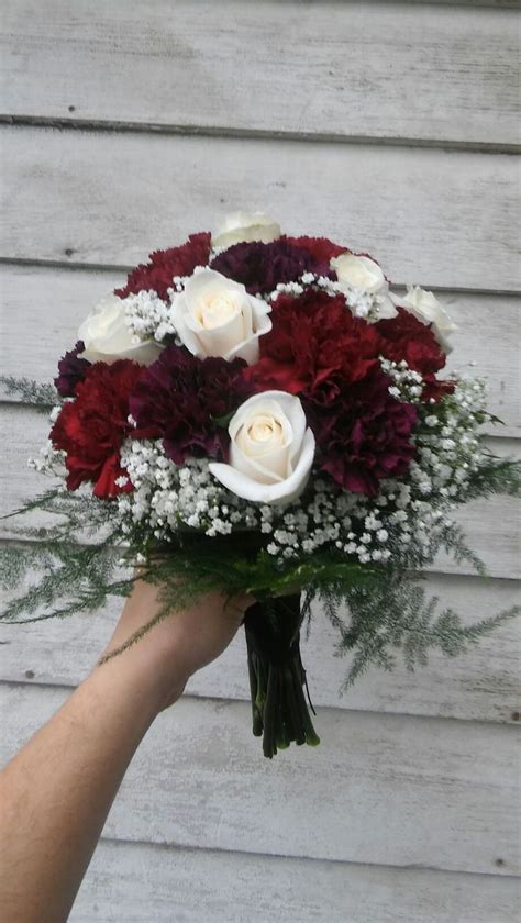 Daisy Marsden Roses And Red Carnations Wedding Bouquets Red And
