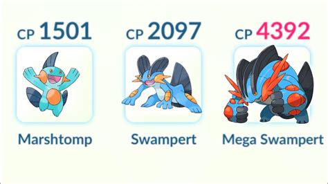 Pokemon Swampert Mega Evolution