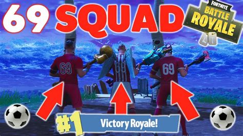 Here are the ten sweatiest skins in fortnite that you probably don't want to face. THE 69 SQUAD! | NEW SOCCER SKINS | Fortnite | - YouTube