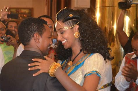 The Legendary Teddy Afro And His Wife At Their Wedding Melse