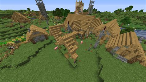 Schematics For Minecraft Plains Village 114