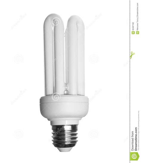 Energy Saving Compact Fluorescent Light Bulb Stock Photo Image Of