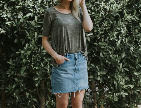 Five Reasons To Buy A Denim Skirt Link Up Living In Color