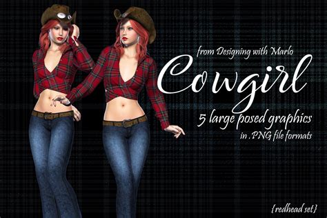 Cowgirl 3d Poser Graphics 1318918
