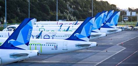 Azores Airlines J Transportou Um Milh O Transportes Neg Cios