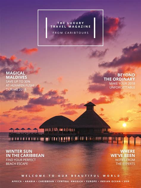 The Luxury Travel Magazine From Caribtours Autumn 2017 By Caribtours