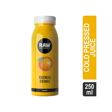 Raw Pressery Valencia Orange Cold Pressed Juice Price Buy Online At