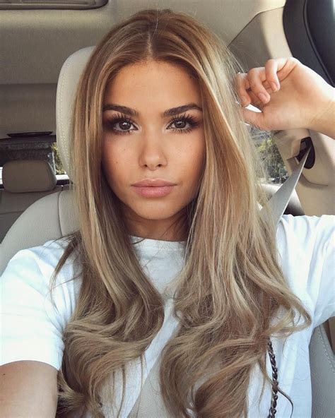 Blonde Hair For Cool Skin Tones Brown Eyes Blonde Hair Hair Color For