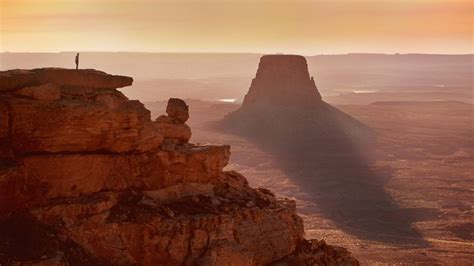 Landscapes Nature Rocks Canyon Arizona National Monument Valley Mesas
