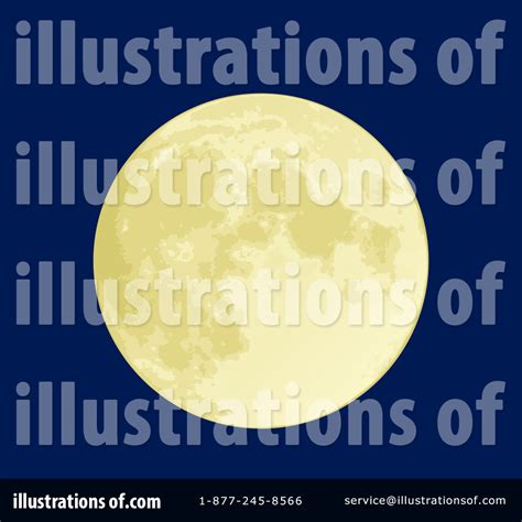 Full Moon Clipart 1066890 Illustration By Any Vector
