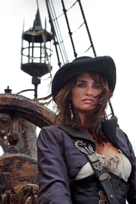 Penelope Cruz The First Female Pirate In On Stranger Tides