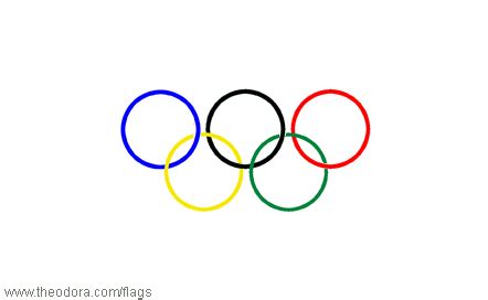 The five olympic rings are depicted on a white background to form the olympic flag. OLYMPIC SITES-TO-BE GET TOUGH - The IPKat