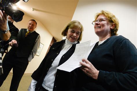 at a slower pace same sex couples marrying again in utah the salt lake tribune
