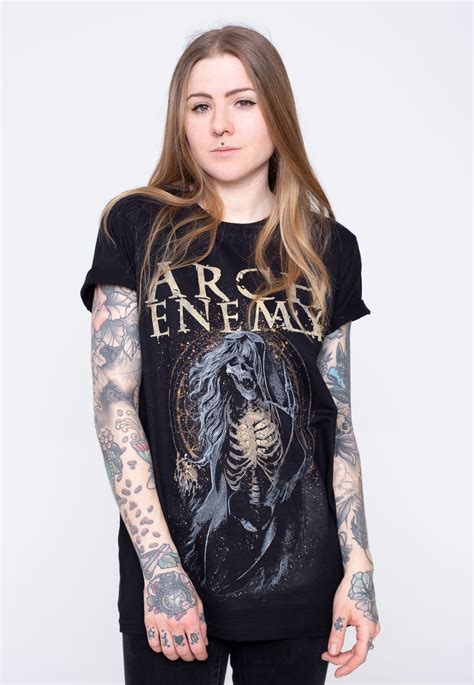 Arch Enemy Queen Of Hearts T Shirt Impericon Ch