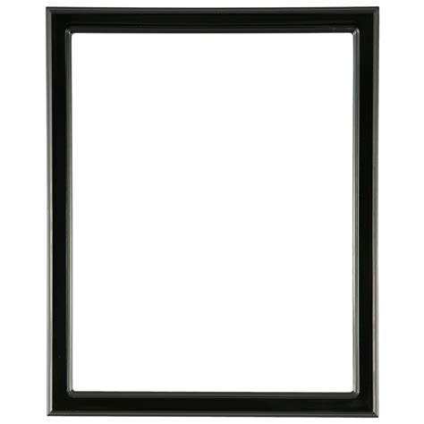 Toronto Rectangle Picture Frame Gloss Black Victorian Frames