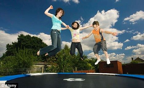 Get our list of the our favorite beginner and advanced trampoline tricks. Doctors' warning to parents as number of children hurt on trampolines soars | Daily Mail Online