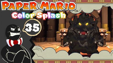 Lets Play Paper Mario Color Splash 35 Final Bowser Its Just A