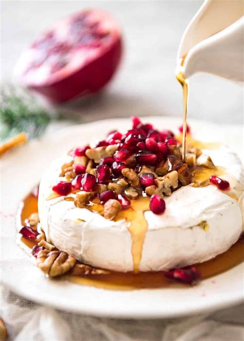 3 Minute Melty Festive Brie Baked Brie Recipetin Eats