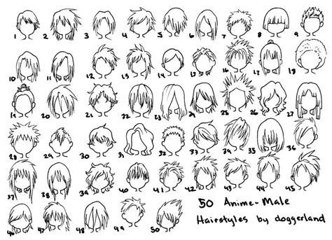 Anime boys hair styles an easy step by step drawing lesson for kids. Pin by Ashley Green on Costume Ideas | Anime hairstyles ...