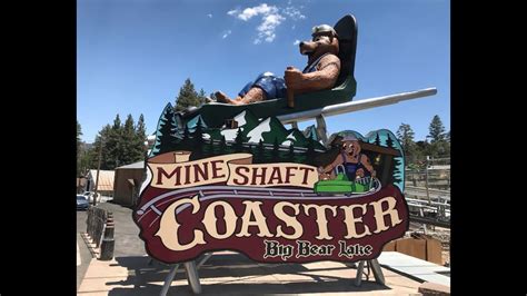 Mine Shaft Mountain Roller Coaster Big Bear On Ride Pov Youtube