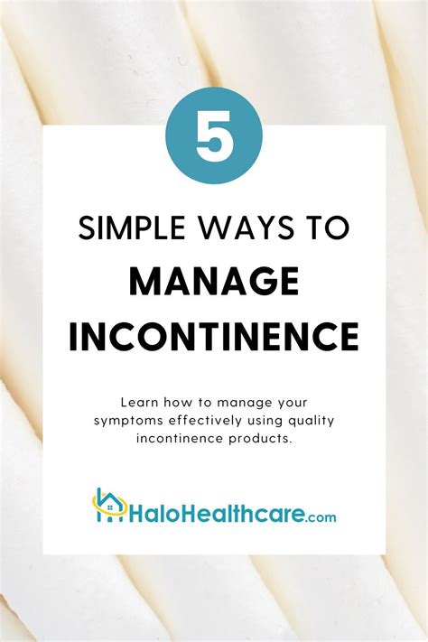How To Manage Urinary Incontinence 5 Simple Tips Artofit