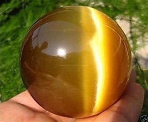Beautiful Asian Quartz Tiger Eye Crystal Healing Ball Sphere Mm