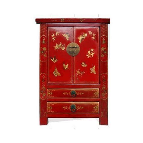 Antique Chinese Red Wedding Cabinet Lwb753 China Antique Furniture