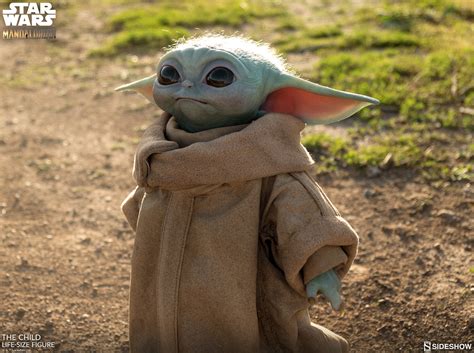 New Baby Yoda The Child Life Sized Figure Available For Pre Order