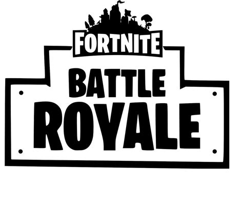 Download Text Royale Black Fortnite Battle Logo Hq Png Image Freepngimg