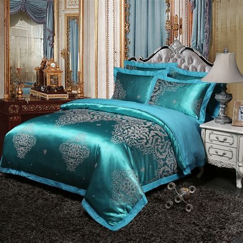 Luxury Turquoise And White Bedding Bedding Design Ideas