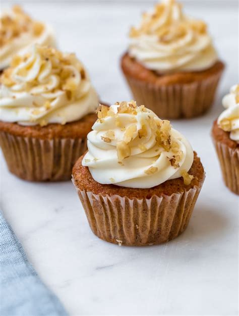 Melt In Your Mouth Carrot Cake Cupcakes